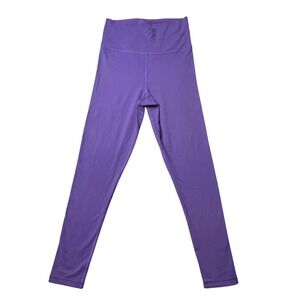 TnAction Leggings Womens M Purple High Waisted Activewear Athletic Yoga Pants